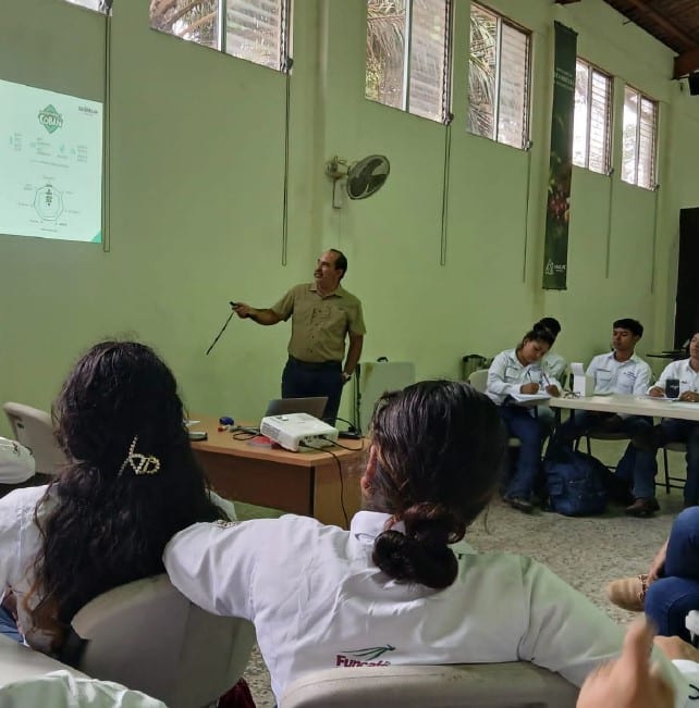 Guatemala Entrepreneurs in action fourth bachelors in coffee project